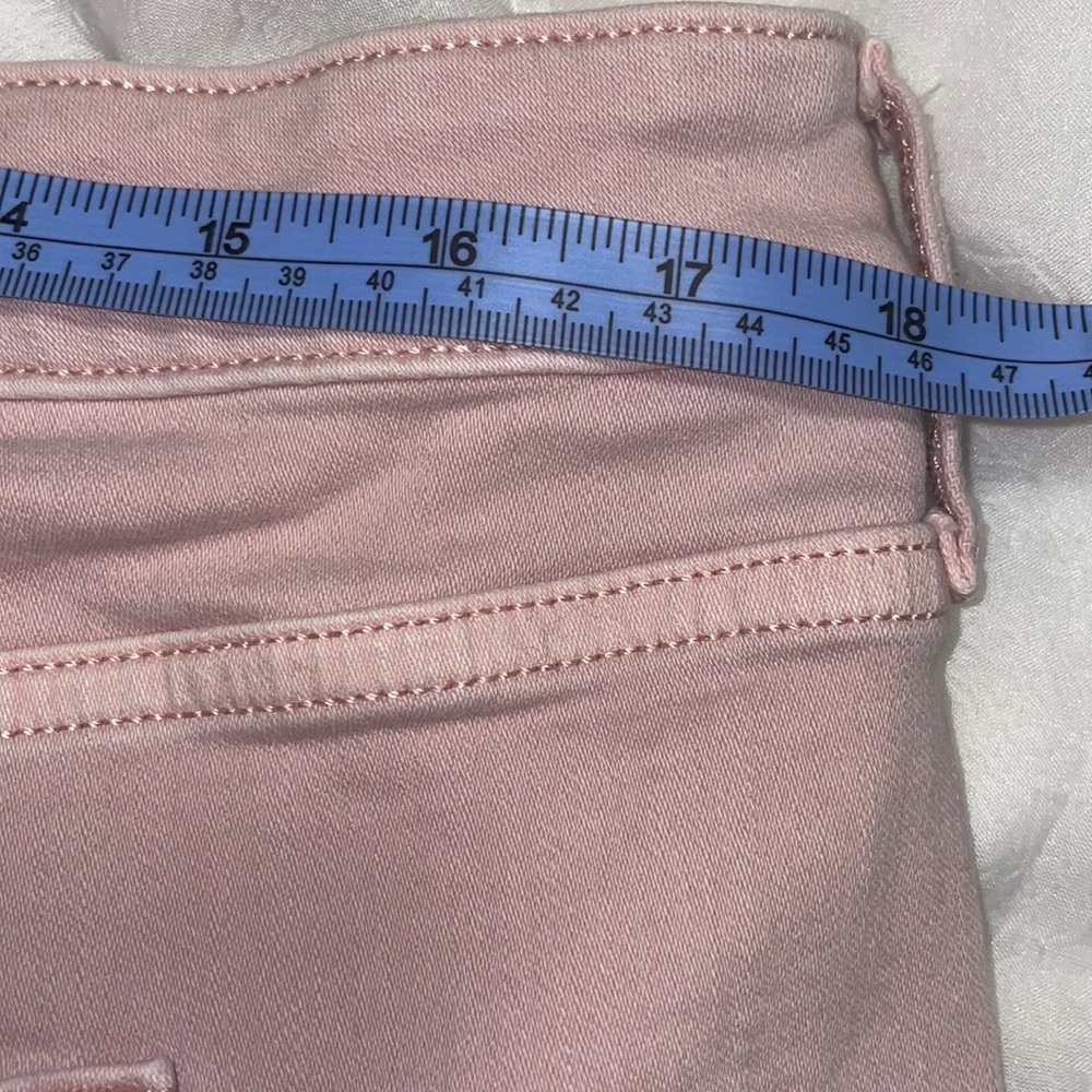 Universal Thread High Rise Midi Rolled Up Hem Jean Shorts Size 16 - Picture 8 of 11
